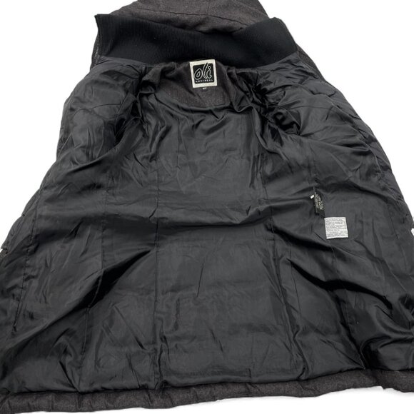 Oli Montreal Hooded Black Down Winter Coat Jacket Parka Women's Medium - Picture 11 of 12